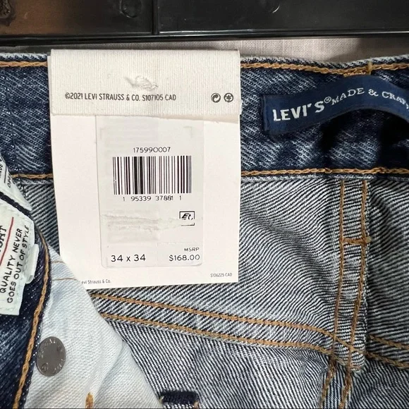 Levi’s Made & Crafted 551Z Authentic Straight Fit Jean In Pacific Crest - Picture 6 of 10